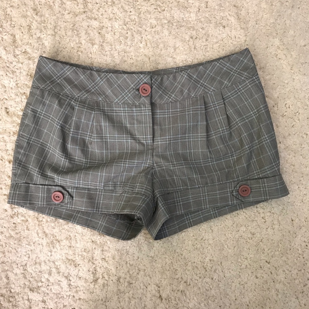 My Lola Plaid Shorts
